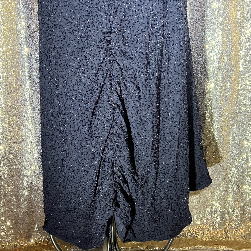 COPY - Formal fully beaded black dress - Picture 6 of 7